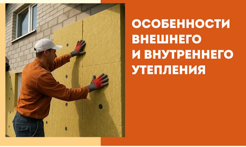 Какие особенности внешнего и внутреннего утепления в Старом Осколе