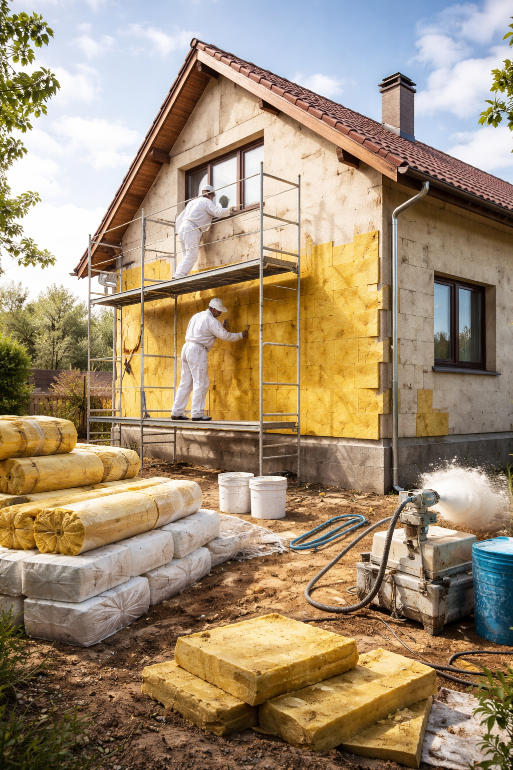 Профессиональное утепление домов в Старом Осколе — тепло, надежность, экономия