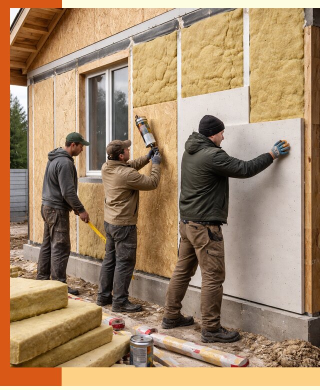 Профессиональное утепление дома из SIP-панелей в Старом Осколе