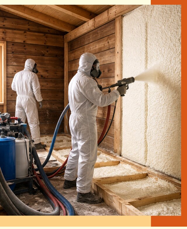 Утепление бани ппу в Старом Осколе под ключ от 4249 руб./м2 | ТепломастерСрк - напыление и монтаж ппу