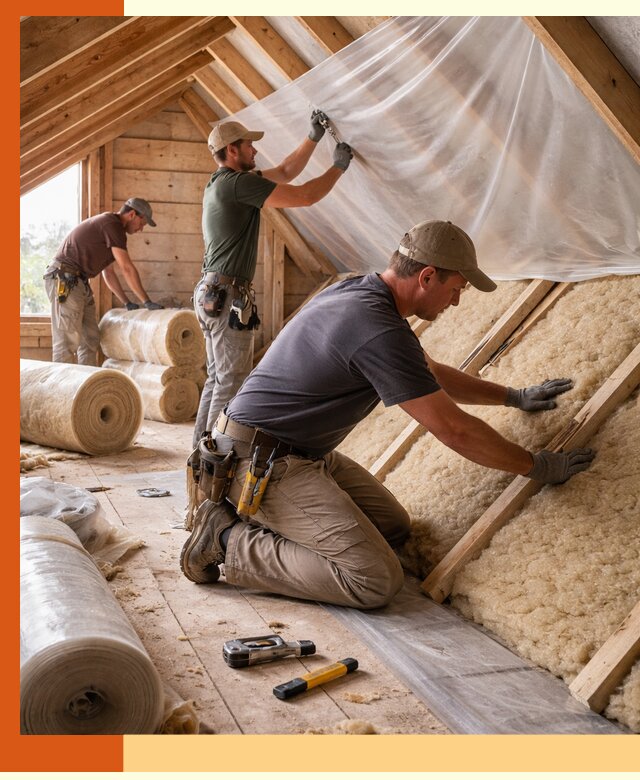 Утепление крыши изнутри в Старом Осколе: профессионально и надежно