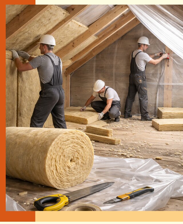 Профессиональное утепление мансарды в Старом Осколе качественно и надежно