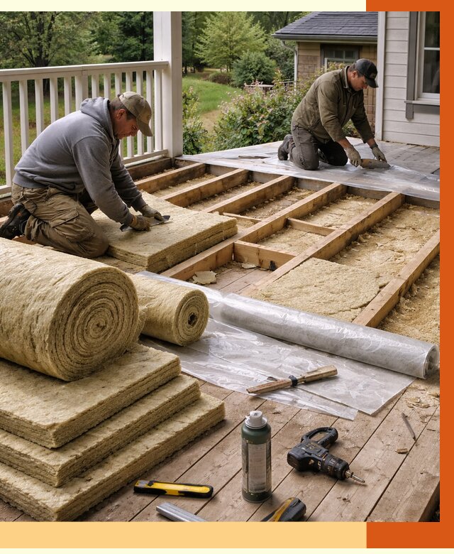 Утепление террасы в Старом Осколе от 4249 руб./м2 — утеплить террасу под ключ | ТепломастерСрк