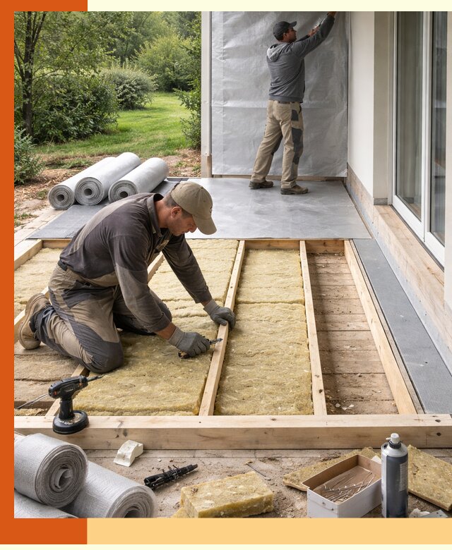 Утепление террасы в Старом Осколе — тепло и защита круглогодично