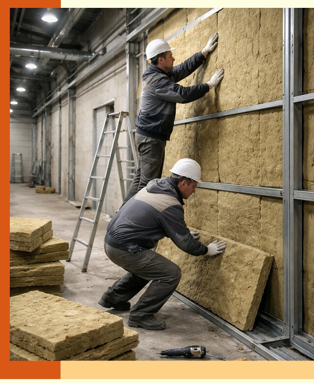 Утепление цеха под ключ в Старом Осколе с гарантией качества