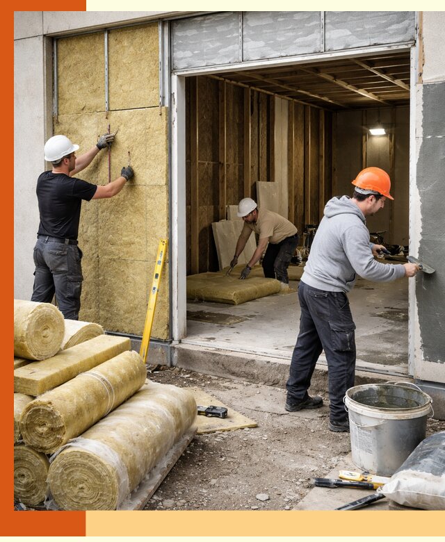 Утепление торгового павильона в Старом Осколе — качественно и энергоэффективно