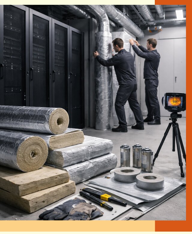 Утепление серверной в Старом Осколе от 8599 руб./м² — комплексно под ключ | ТепломастерСрк