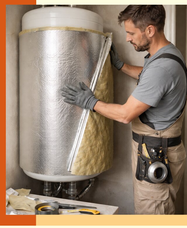 Утепление бойлера в Старом Осколе для снижения теплопотерь и экономии энергии