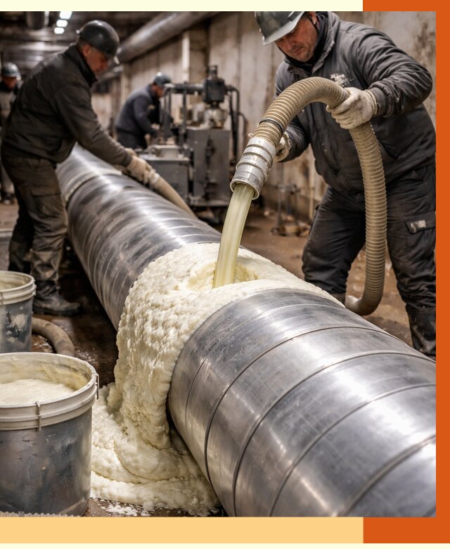 Утепление теплотрассы жидкой теплоизоляцией в Старом Осколе от 4249 руб. | ТепломастерСрк