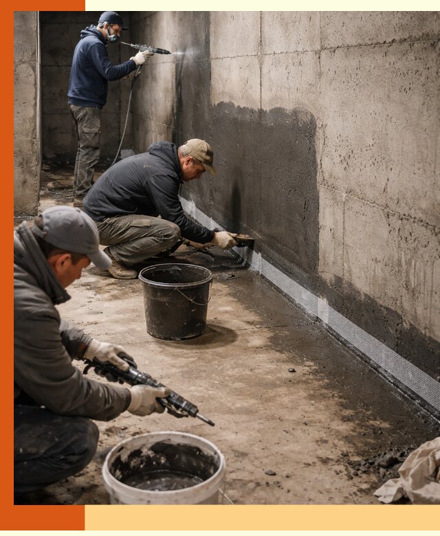 Гидроизоляция подвала в Старом Осколе — комплексная защита от влаги