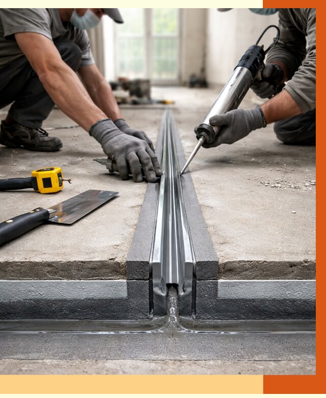 Гидроизоляция деформационного шва в Старом Осколе от 7588 руб. под ключ | ТепломастерСрк